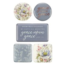 The Sparkling Spur Gifts/Grace Grace Upon Grace Magnet Set