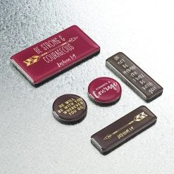 The Sparkling Spur Gifts/Grace Be Strong And Courageous Magnet Set