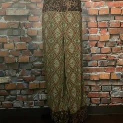 Double D Ranch Wear TIFFIANY'S CLOSET Flowing Pant With Leopard Print Waist