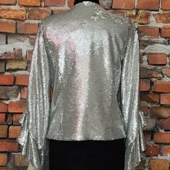 Alberto Makali Ruffle Embellished Jacket TIFFIANY'S CLOSET