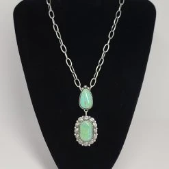 The Sparkling Spur Jewelry The βAugustineβ 2 Stone Layering Necklace