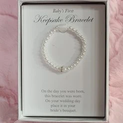 The Sparkling Spur Baby’s First Keepsake Bracelet
