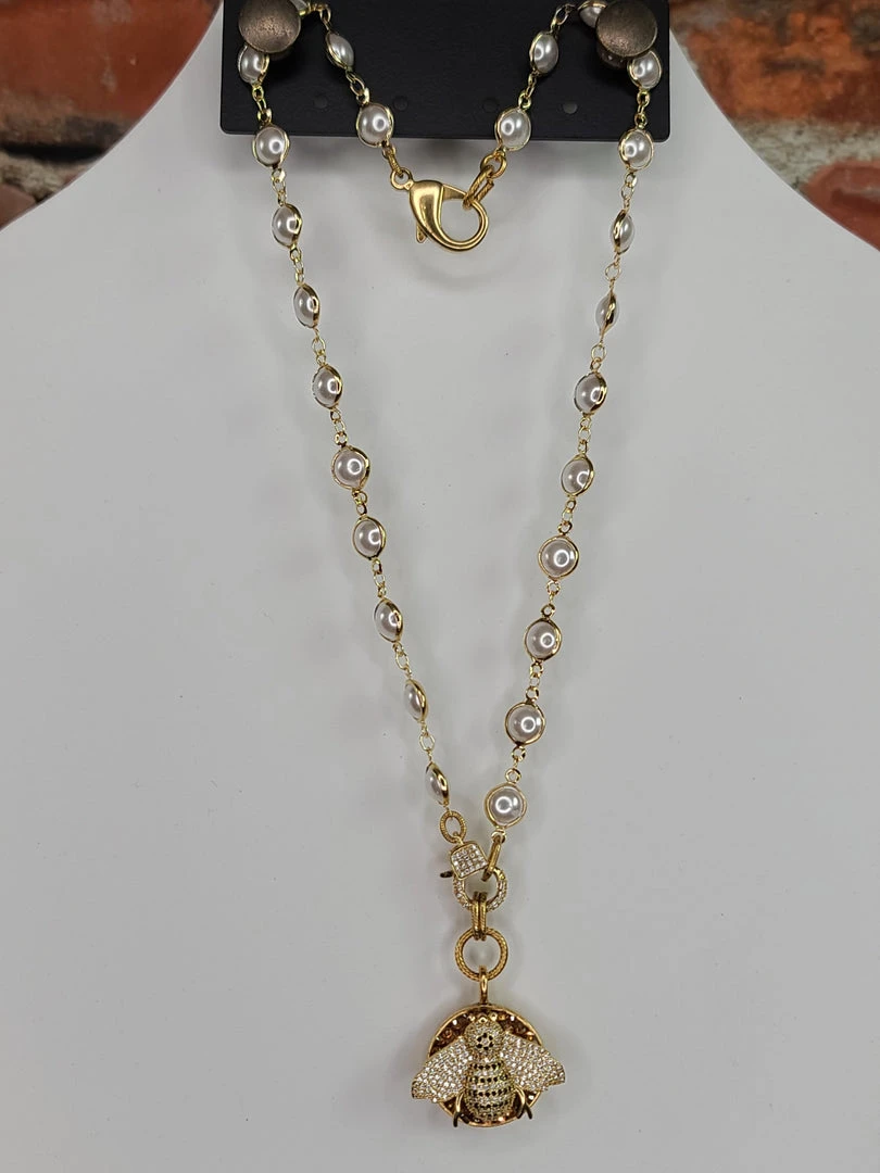 Discount ๐ Mustard Seed Jewelry Pave Bee Necklace New Arrivals ๐ 3 Mustard Seed Jewelry Pave Bee Necklace New Arrivals