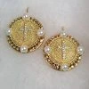 Best Pirce π Mustard Seed Jewelry Pearl Cross Round Earrings New Arrivals π 2 Mustard Seed Jewelry Pearl Cross Round Earrings New Arrivals