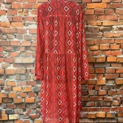 Tasha Polizzi TIFFIANY'S CLOSET Diamond Pattern Duster