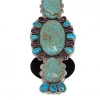 The Sparkling Spur Turquoise & Amethyst Mega Ring