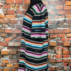 Double D Ranch Serape Top With Cross TIFFIANY'S CLOSET