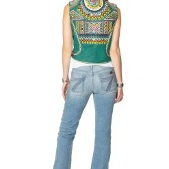 Double D Ranch - Folk Foray Collection Vests Festival Of Colors Vest