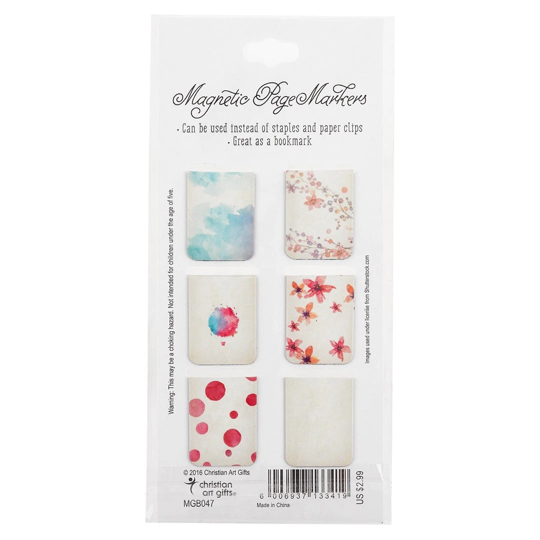 Best Pirce π The Sparkling Spur Gifts/Grace Watercolor Pagemarker Set π 4 The Sparkling Spur Gifts/Grace Watercolor Pagemarker Set