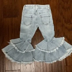 Deals โ M.L. Kids Bell Bottom ๐ Jeans Kids Of A King ๐ 9 M.L. Kids Bell Bottom Jeans Kids Of A King