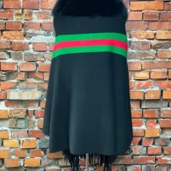 Oo La La Cape With Fox Fur Collar TIFFIANY'S CLOSET