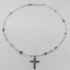 Buy ๐ Chelsea Collette Collection Jewelry Beaded Necklace With Sterling Silver And Turquoise Cross ๐ 1 Chelsea Collette Collection Jewelry Beaded Necklace With Sterling Silver And Turquoise Cross