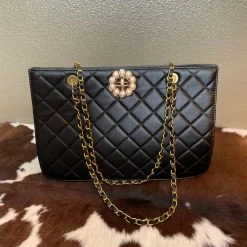 The Sparkling Spur Large Quilted Handbag