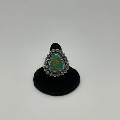 Leon MTZ Designs Jewelry Sonoran Gold Turquoise Ring