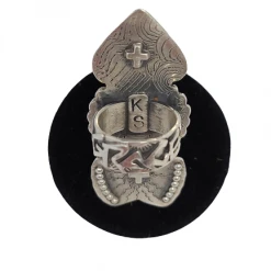 Cheap โ Kathy Sands Jewelry 3 Tier Arrow Ring W/Nickels & Turquoise Stone ๐ 7 Kathy Sands Jewelry 3 Tier Arrow Ring W/Nickels & Turquoise Stone