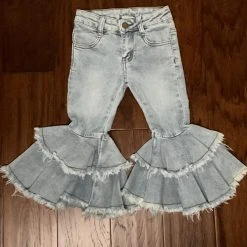 M.L. Kids Bell Bottom Jeans Kids Of A King