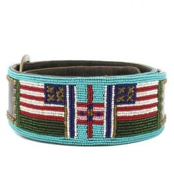 Double D Ranch Wear Handbags/Belts/Accessories Old Glory Crow Belt