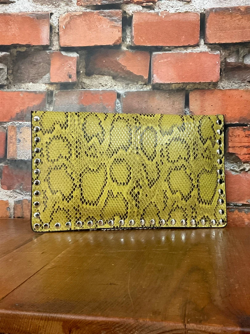 Brand new π The Sparkling Spur Python Envelope Clutch π Handbags/Belts/Accessories π 4 The Sparkling Spur Python Envelope Clutch Handbags/Belts/Accessories