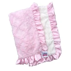 The Sparkling Spur Girly Girl Double Cuddle Blanket