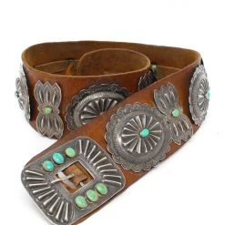 Peyote Bird Designs Vintage Sterling Silver Concho Belt Handbags/Belts/Accessories