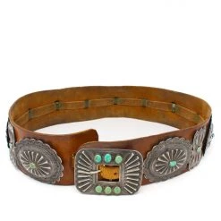 Peyote Bird Designs Vintage Sterling Silver Concho Belt Handbags/Belts/Accessories