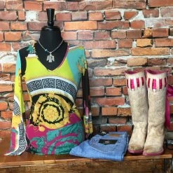 Oo La La Floral V-neck Mesh Top Tops