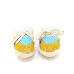 The Sparkling Spur Kids Of A King Handmade Baby Moccasins