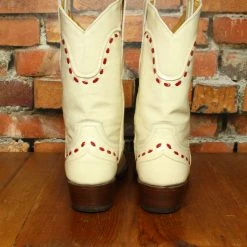 Hot Sale ๐ Old Gringo TIFFIANY'S CLOSET Patent Leather Ivory ๐ฅพ Boots With Red Stitching โค๏ธ 9 Old Gringo TIFFIANY'S CLOSET Patent Leather Ivory Boots With Red Stitching