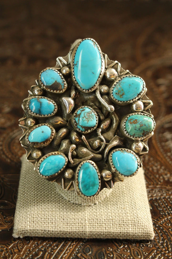 Cheap 🎁 The Sparkling Spur Jewelry Amazing Turquoise Eyepiece 🔔 4 The Sparkling Spur Jewelry Amazing Turquoise Eyepiece