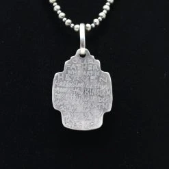 Discount ⭐ Kathy Sands Jewelry Our Father Pendent With Turquoise Stone ⭐ 9 Kathy Sands Jewelry Our Father Pendent With Turquoise Stone