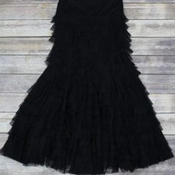 Vintage Collection Black Ruffle Skirt