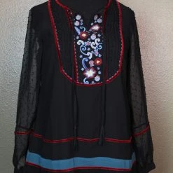 Double D Ranch Wear Jypsy Peasant Top