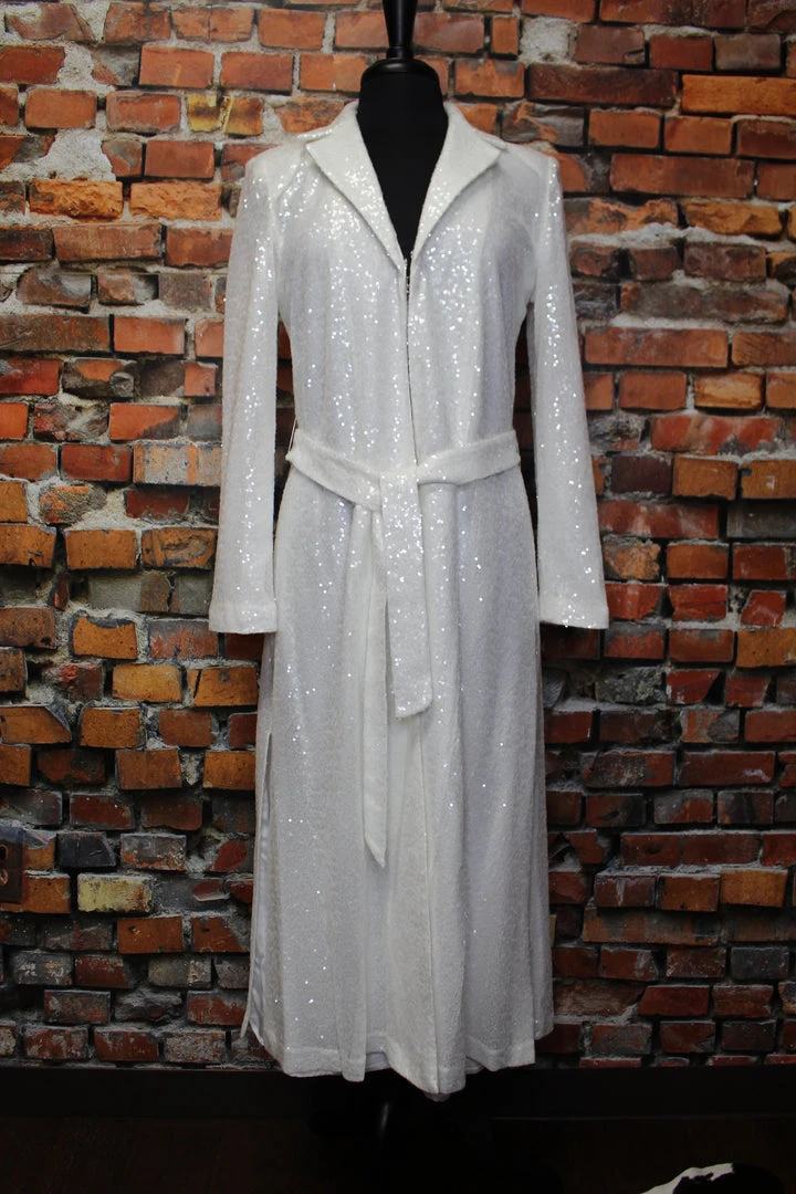 Cheapest β The Sparkling Spur Dazzling Long Sequined π§₯ Coat Jackets π 6 The Sparkling Spur Dazzling Long Sequined Coat Jackets