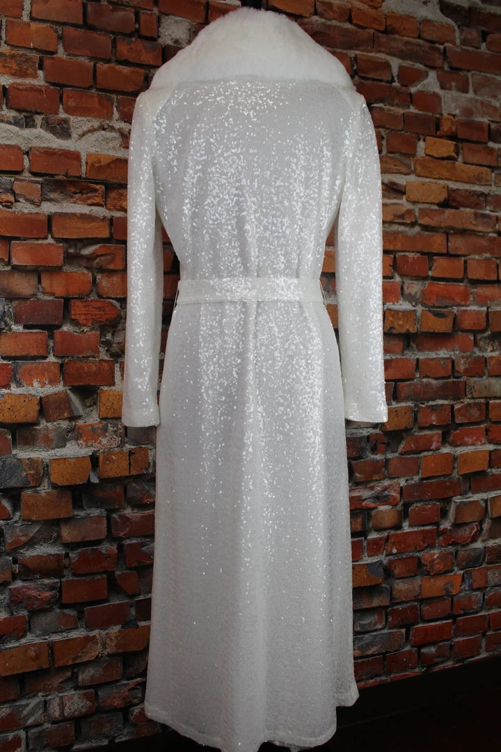 Cheapest β The Sparkling Spur Dazzling Long Sequined π§₯ Coat Jackets π 4 The Sparkling Spur Dazzling Long Sequined Coat Jackets