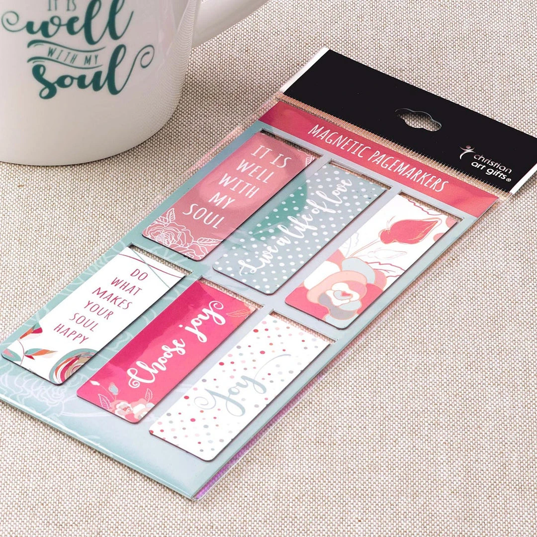Buy ✔️ The Sparkling Spur Well With My Soul Magnetic Bookmark Set Gifts/Grace 🤩 5 The Sparkling Spur Well With My Soul Magnetic Bookmark Set Gifts/Grace