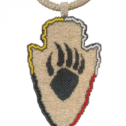 Tex’s Line Accessories Arrow Beaded Bear Claw Medallion