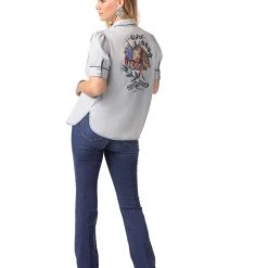 Double D Ranch - Traveling Show Collection Freedom Rider Top