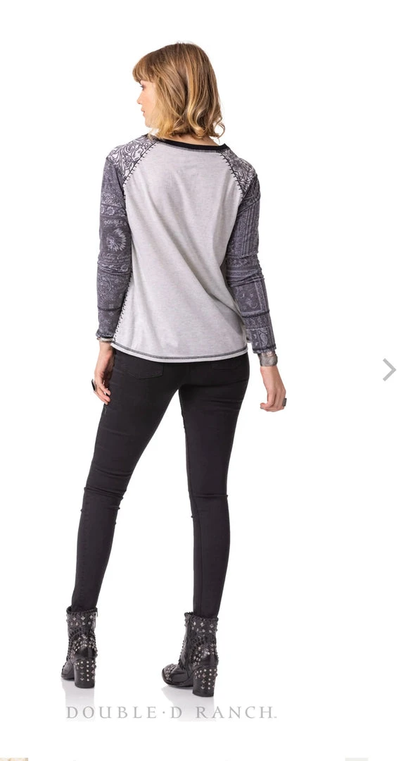 New 💯 Double D Ranch Wear - Wild Horses Collection Hide Tickler Top Tops 🎁 8 Double D Ranch Wear - Wild Horses Collection Hide Tickler Top Tops