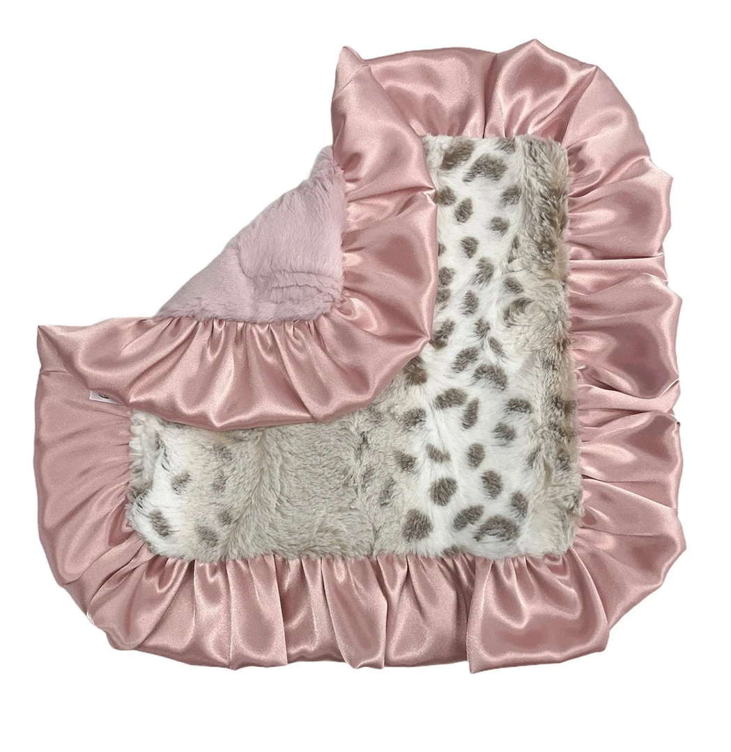 Brand new π The Sparkling Spur Snowcat Dusty Pink Lovie π― 3 The Sparkling Spur Snowcat Dusty Pink Lovie