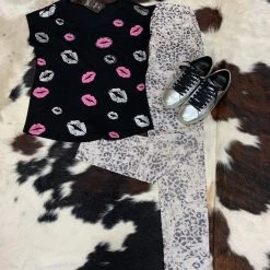 The Sparkling Spur Leopard Pants