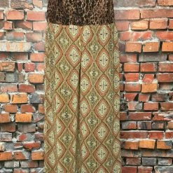 Double D Ranch Wear TIFFIANY'S CLOSET Flowing Pant With Leopard Print Waist