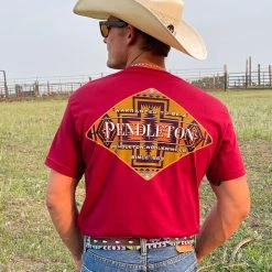 Pendleton Harding Diamond Logo Graphic Tee