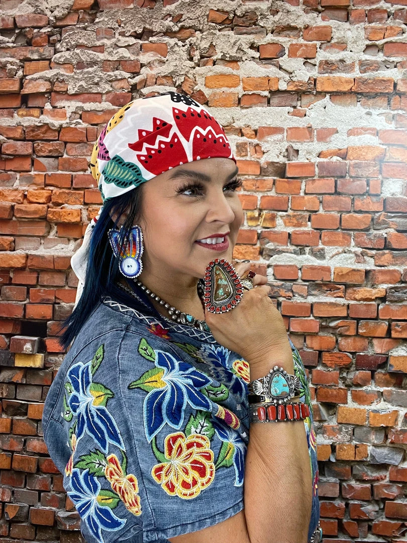 Coupon ⭐ Double D Ranch Wear - Folk Foray Collection Tops Ynez Poncho 🤩 4 Double D Ranch Wear - Folk Foray Collection Tops Ynez Poncho