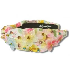 Buy 🔥 Brianna Cannon New Arrivals Spring Floral Headband With Beaded Flowers And Crystals 👍 9 Brianna Cannon New Arrivals Spring Floral Headband With Beaded Flowers And Crystals
