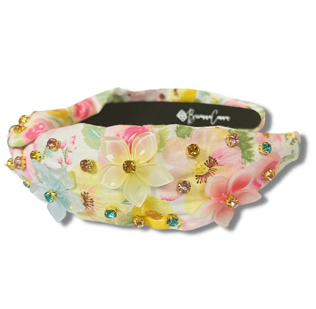 Buy 🔥 Brianna Cannon New Arrivals Spring Floral Headband With Beaded Flowers And Crystals 👍 6 Brianna Cannon New Arrivals Spring Floral Headband With Beaded Flowers And Crystals