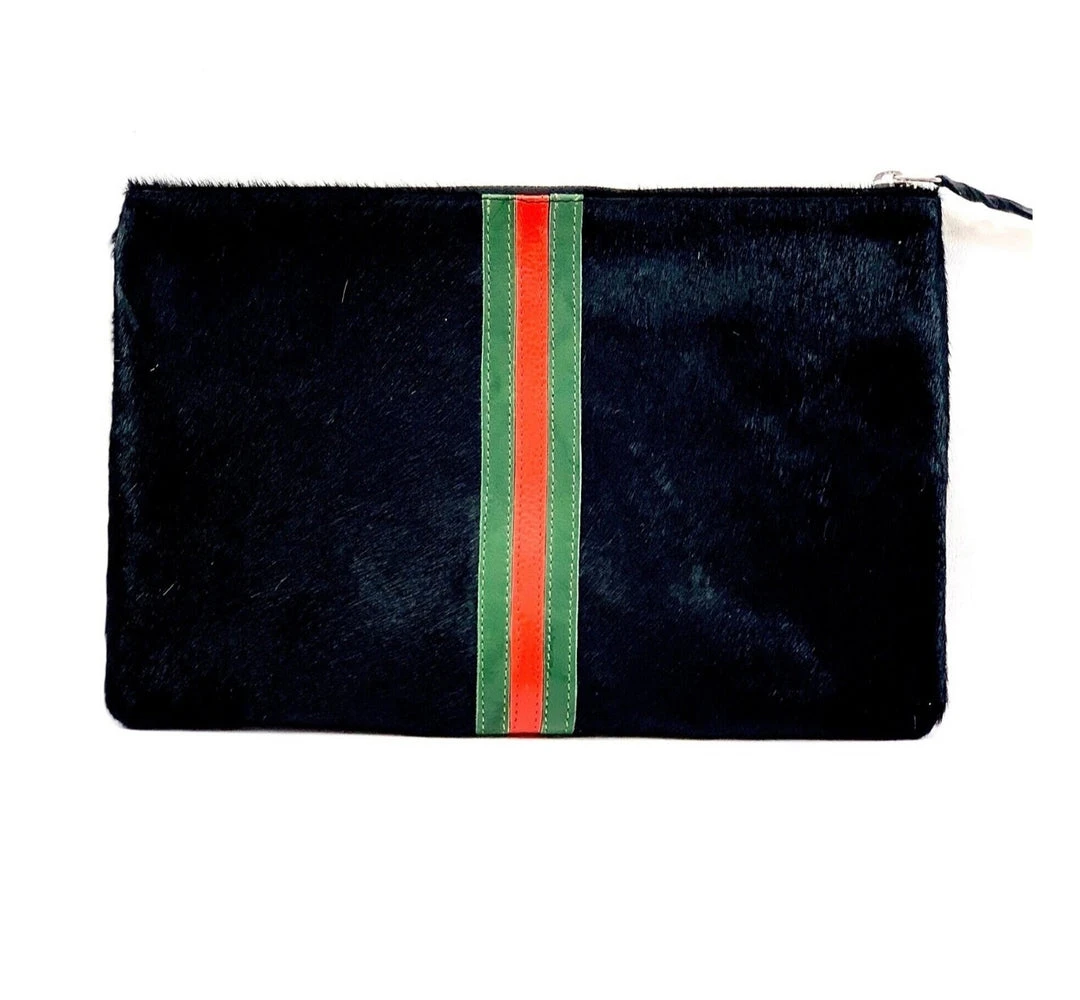 Deals ๐ฏ Parker & Hyde Jet Black Stripe Clutch New Arrivals ๐ 3 Parker & Hyde Jet Black Stripe Clutch New Arrivals