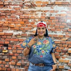 Double D Ranch Wear - Folk Foray Collection Tops Ynez Poncho