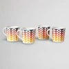 Pendleton Home Goods Harding Tapered Mugs, Set Of 4