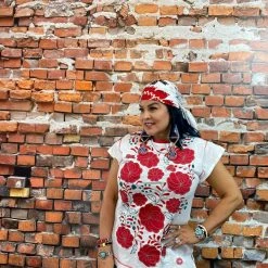 Double D Ranch Wear - Folk Foray Collection Munoz Top Tops