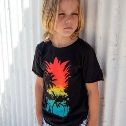 Appaman Kids Of A King Pineapple Island Graphic Tee